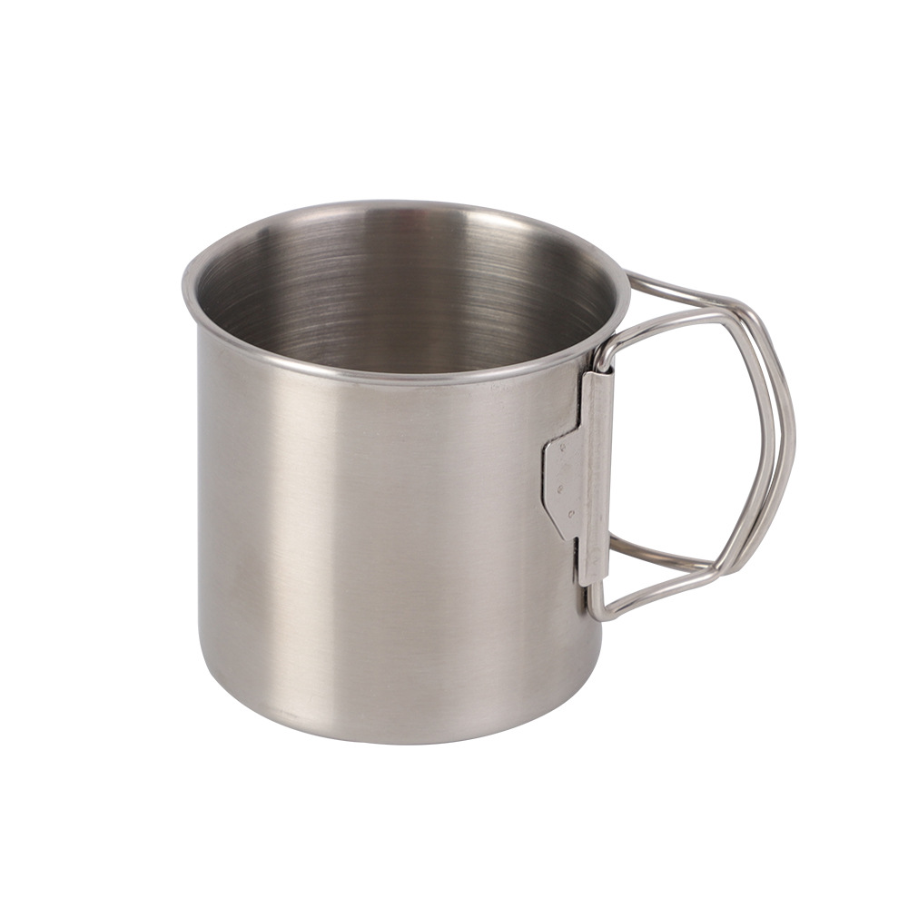 Folding Stainless Steel Camping Coffee Mug